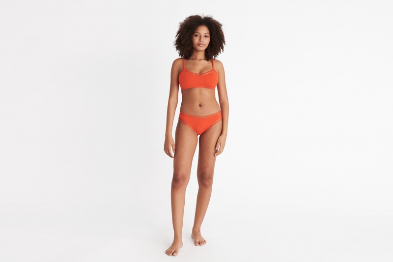 Orange Eres Boogie Thin 24e Women's Bikini Bottoms | CZ4850761