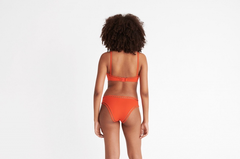 Orange Eres Boogie Thin 24e Women's Bikini Bottoms | CZ4850761