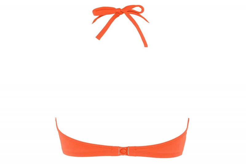 Orange Eres Gang Full-cup Triangle 24e Women's Bikini Top | KS0871934