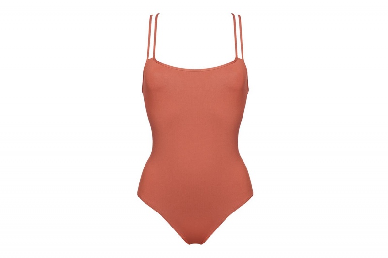 Orange Eres Guapa Sophisticated Women's One piece | YH0735486