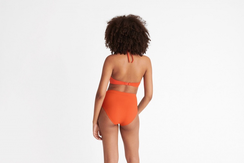 Orange Eres Patine High-waisted Bikini 24e Women's Bikini Bottoms | GR6208371