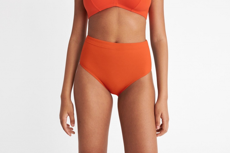 Orange Eres Patine High-waisted Bikini 24e Women\'s Bikini Bottoms | GR6208371