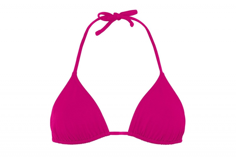 Pink Eres Mouna Small Triangle 23h Women's Bikini Top | YZ0812975