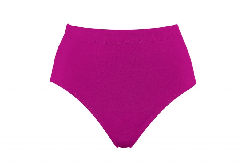 Pink Eres Patine High-waisted Bikini 23h Women's Bikini Bottoms | EM3705261