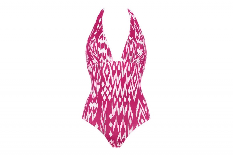 Pink Eres Sunny Triangle Women's One piece | YP8513709