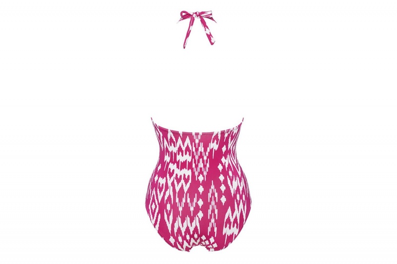 Pink Eres Sunny Triangle Women's One piece | YP8513709