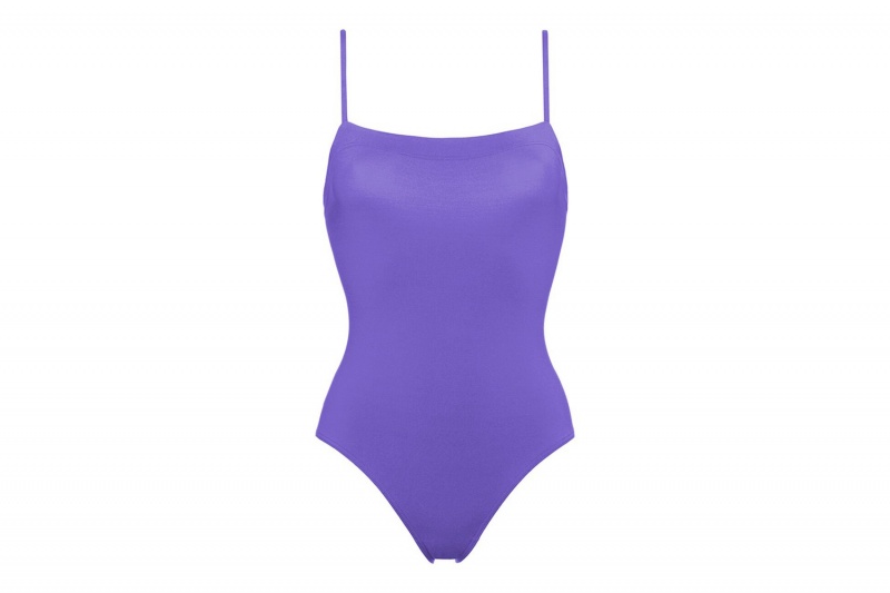 Purple Eres Aquarelle Tank Women's One piece | QT7035846