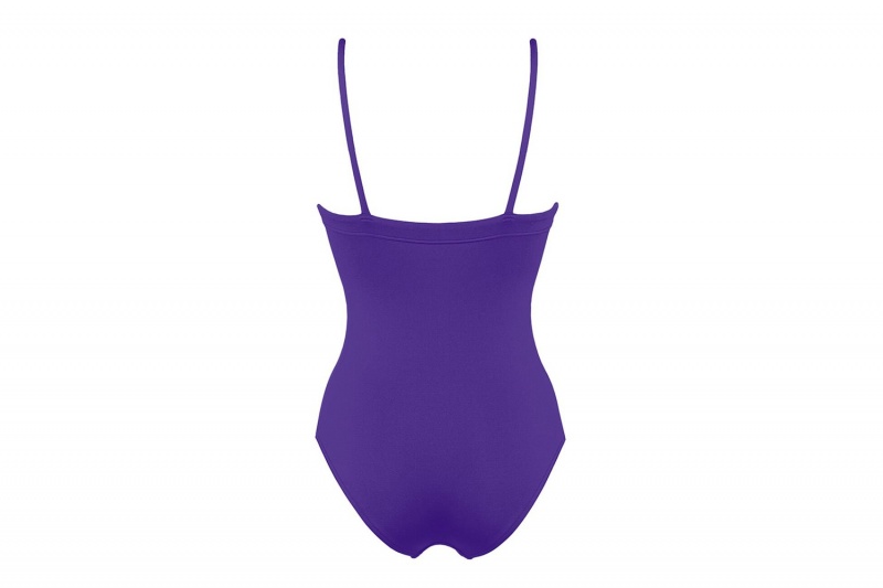 Purple Eres Aquarelle Tank Women's One piece | ZV9805214