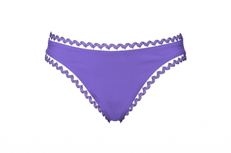 Purple Eres Boogie Thin Women's Bikini Bottoms | CZ7903584