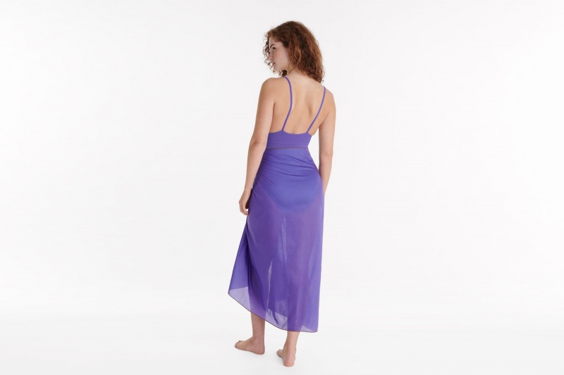 Purple Eres Cabine Women's Sarong | BL2315674