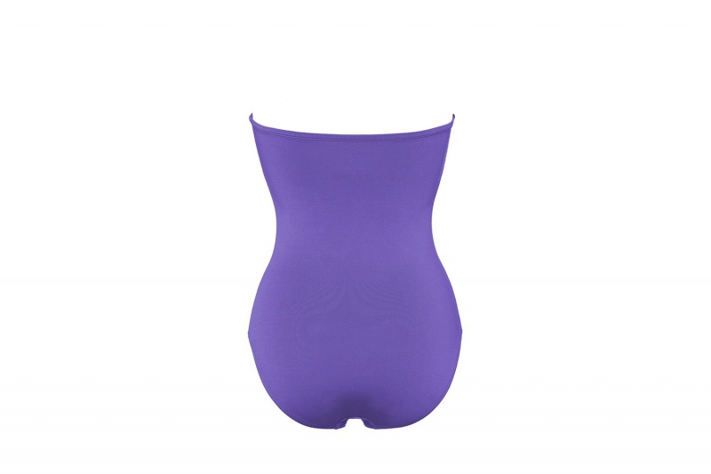 Purple Eres Cassiopée Bustier Women's One piece | VH2130659