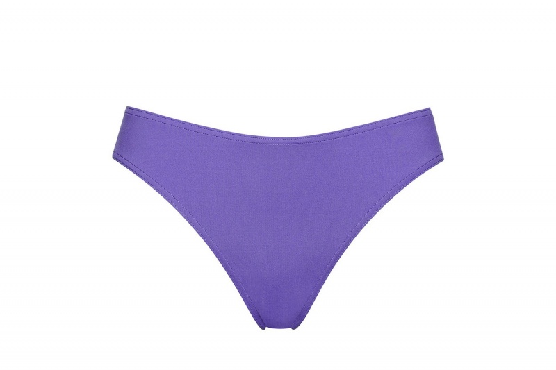 Purple Eres Coulisses High-waisted Women's Bikini Bottoms | YE5428309