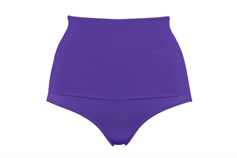 Purple Eres Gredin High-waisted Bikini Women's Bikini Bottoms | HG7820413