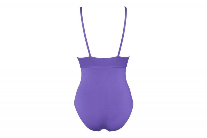 Purple Eres Larcin Triangle Women's One piece | KB8697512