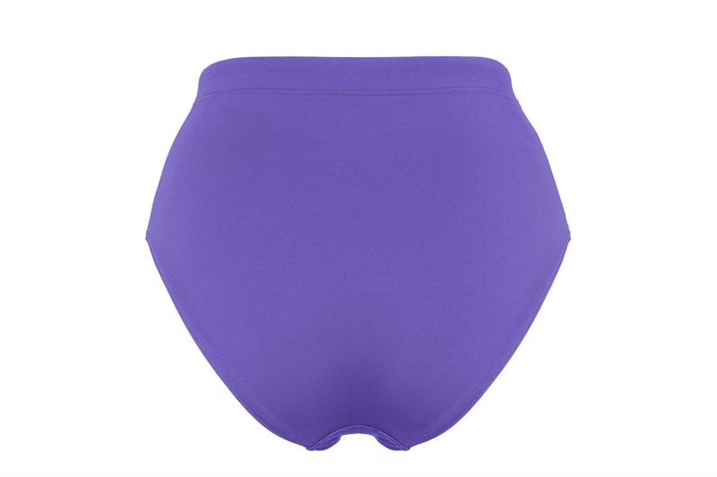 Purple Eres Patine High-waisted Bikini Women's Bikini Bottoms | UI2160897