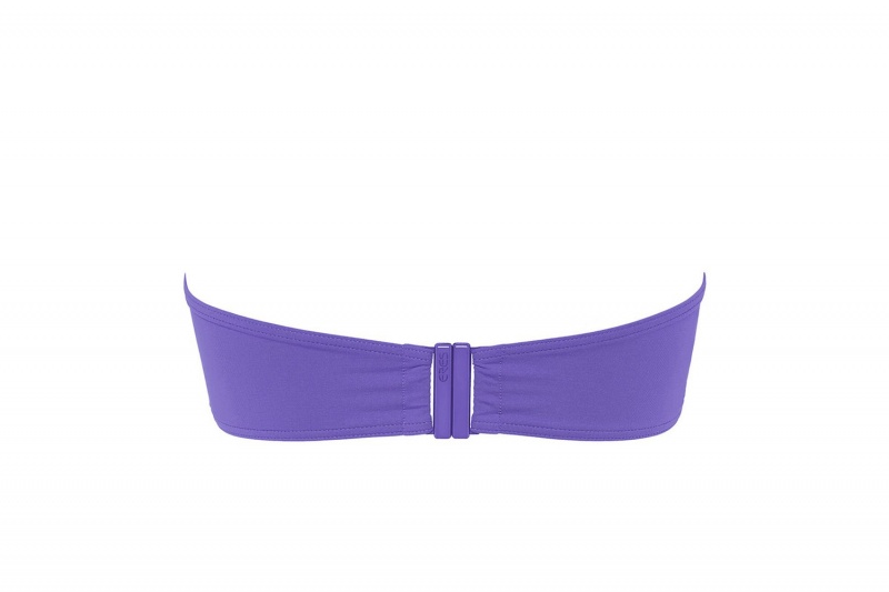 Purple Eres Show Bandeau Women's Bikini Top | KH3961254