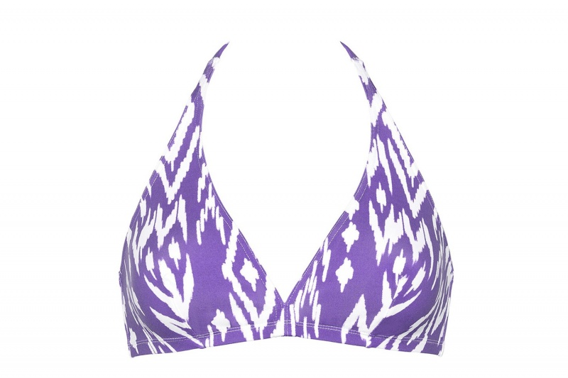 Purple Eres Storm Full-cup Triangle Women's Bikini Top | LC2834791