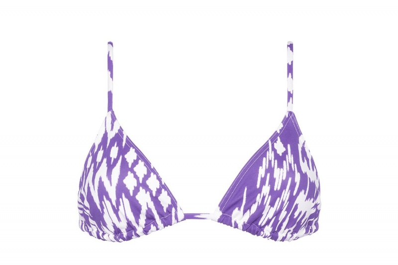 Purple Eres Sun Small Triangle Women's Bikini Top | RC5083791