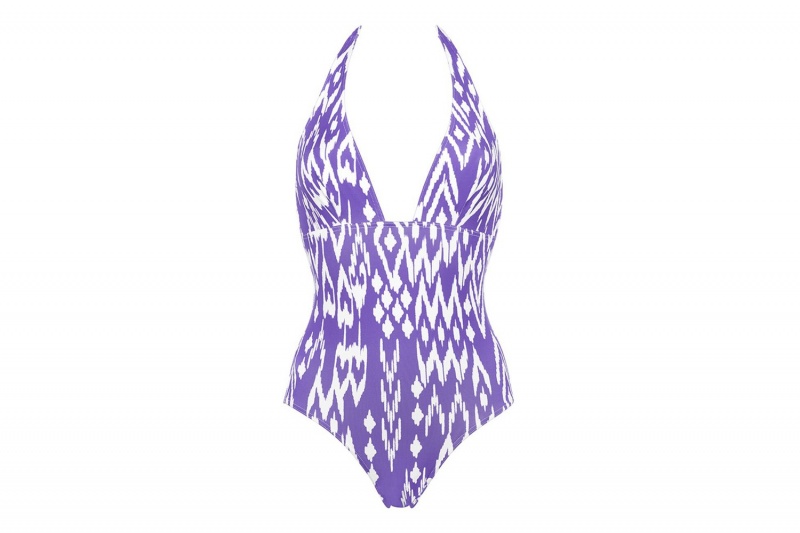 Purple Eres Sunny Triangle Women's One piece | PO7045693