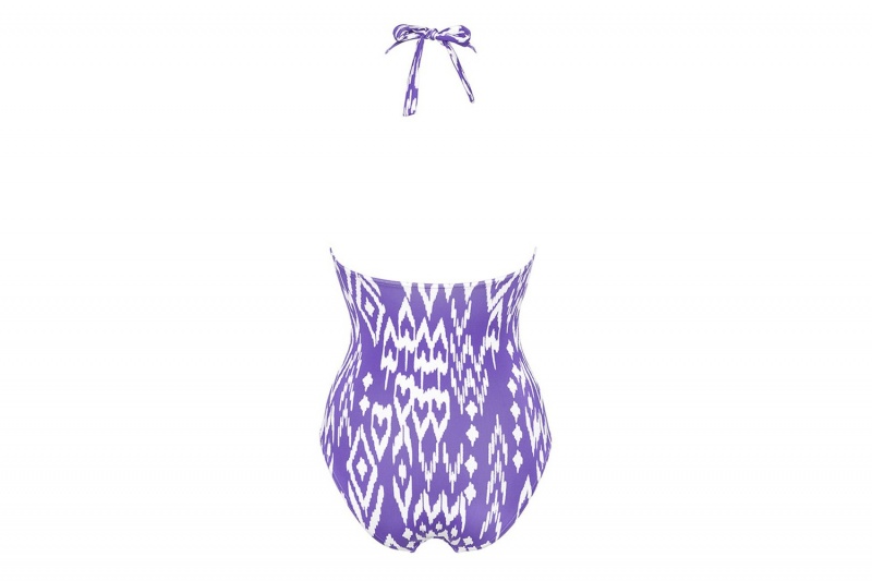 Purple Eres Sunny Triangle Women's One piece | PO7045693