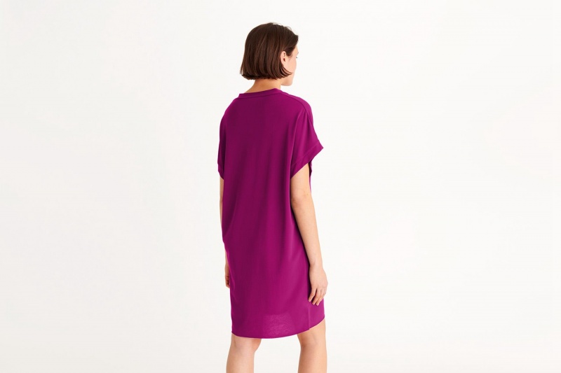 Purple Eres Tali Short-tunic 23h Women's Sarong | RH0624798