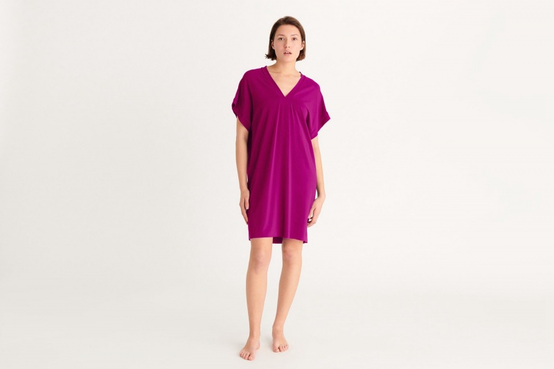 Purple Eres Tali Short-tunic 23h Women\'s Sarong | RH0624798