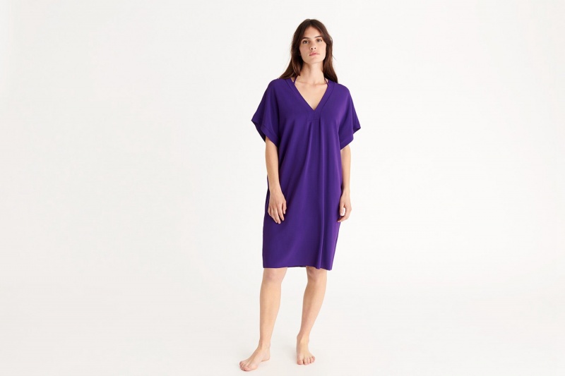 Purple Eres Tali Short-tunic Women\'s Sarong | HW6082137