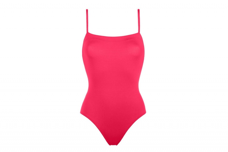 Red Eres Aquarelle Tank Grenadine 23e Women's One piece | ZH4379286