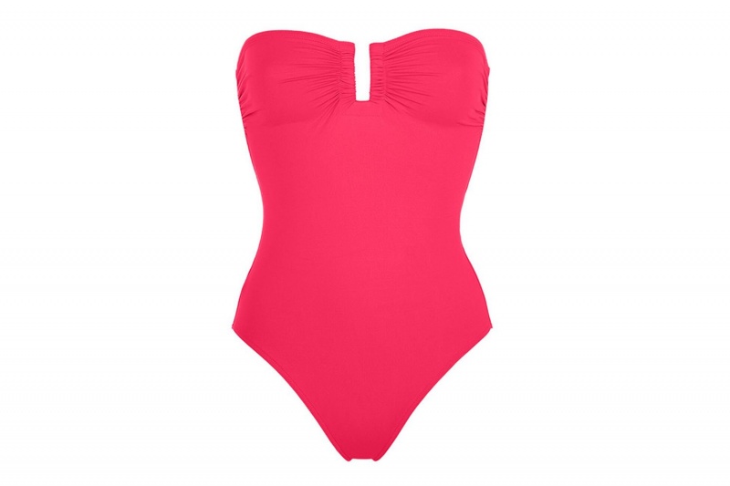 Red Eres Cassiopée Bustier Grenadine 23e Women's One piece | AK4928136