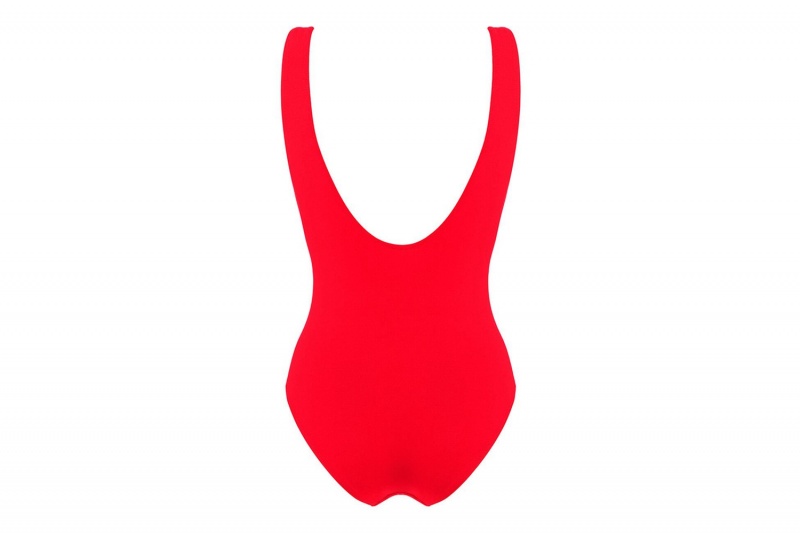 Red Eres Icone Tank Logo Women's One piece | ZY7015298