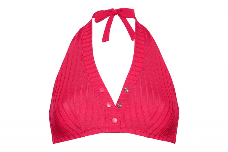 Red Eres Pisco Sour Full-cup Triangle Grenadine 23e Women's Bikini Top | WX5921074