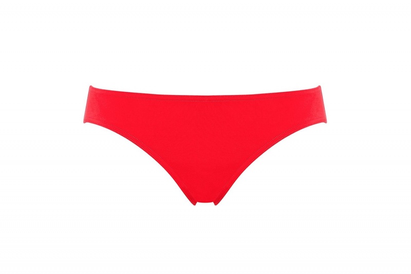 Red Eres Scarlett Classic Bikini Logo Women's Bikini Bottoms | EN2760851