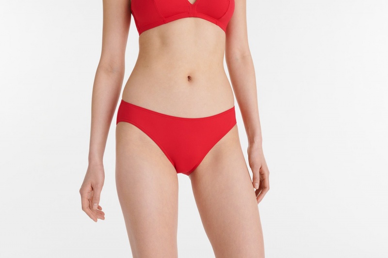 Red Eres Scarlett Classic Bikini Logo Women\'s Bikini Bottoms | EN2760851