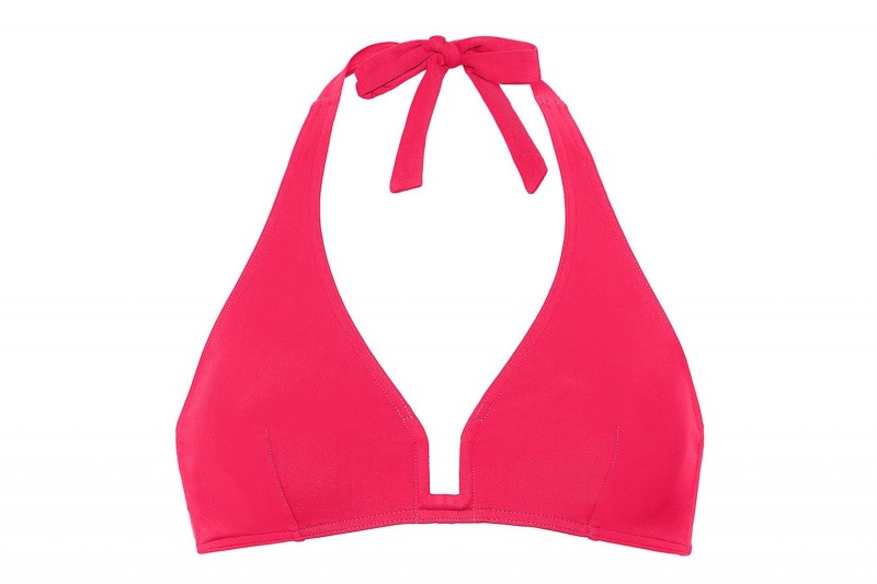 Red Eres Uni Full-cup Triangle Grenadine 23e Women's Bikini Top | PX5807694