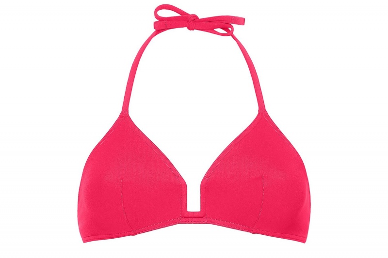 Red Eres Utopie Small Triangle Grenadine 23e Women's Bikini Top | ZF1249873