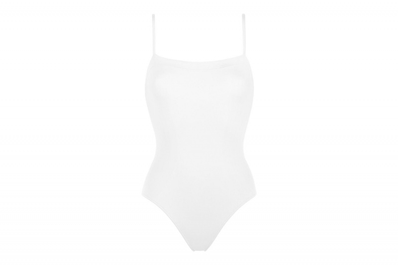 White Eres Aquarelle Tank Women's One piece | GY0942368