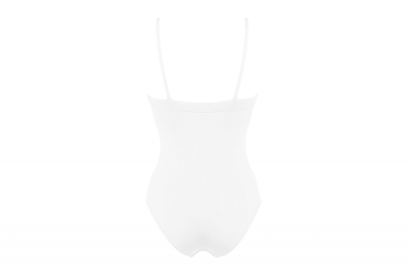 White Eres Aquarelle Tank Women's One piece | GY0942368