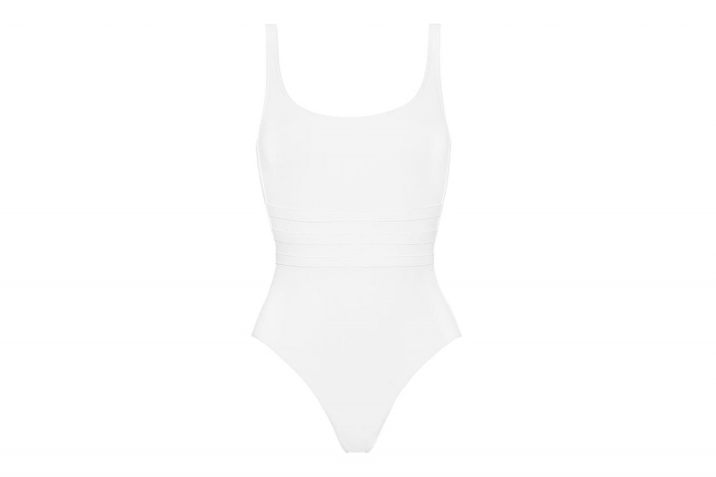 White Eres Asia Tank Women's One piece | QA3842509