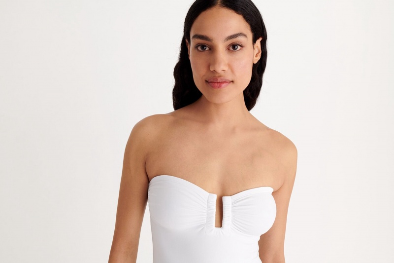 White Eres Cassiopée Bustier Women's One piece | VN5627409