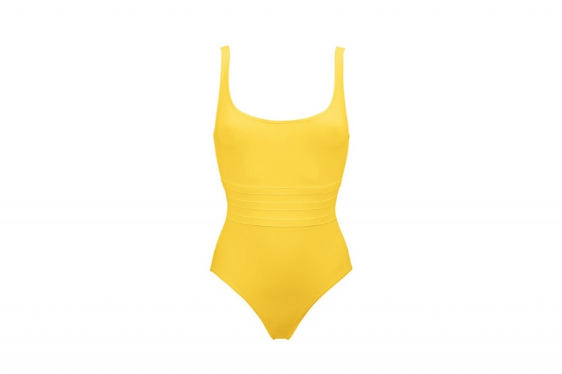 Yellow Eres Asia Tank 23e Women's One piece | HK6154982