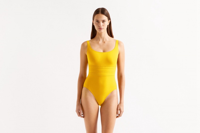 Yellow Eres Asia Tank 23e Women\'s One piece | HK6154982