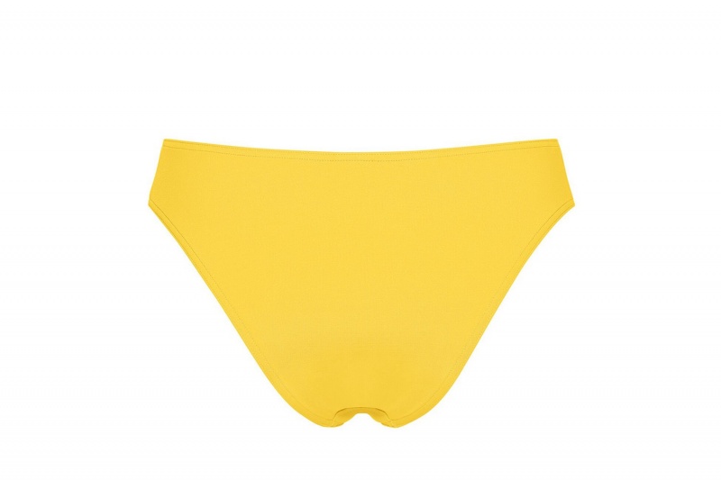 Yellow Eres Coulisses High-waisted 23e Women's Bikini Bottoms | PF8037194